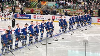 Slovensko  Nemecko 2842023 Žilina hymna hokej iphone13 [upl. by Ydnes]