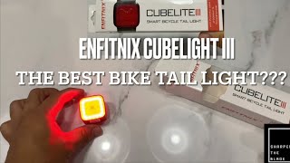 Enfitnix Cubelite III 3  Bike Tail Light Unboxing Demo Features [upl. by Nerak175]