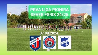 GFK JAGODINA  FK TIMOK 1919 ZAJEČAR 50 20 Prva Pionirska Liga FSRIS 2kolo 2425 [upl. by Amsab]