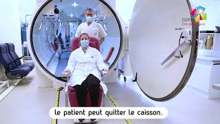 Hôpital André Vésale  le caisson hyperbare multiplaces [upl. by Inan]