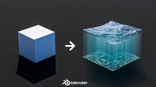 Hyper Realistic Water is this EASY in 3D Graphics [upl. by Dey]