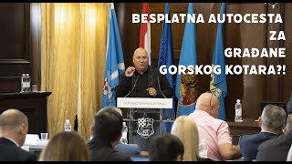 Vaučeri i besplatna autocesta za građane Gorskog kotara [upl. by Gardy237]