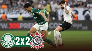 Palmeiras x Corinthians Melhores Momentos [upl. by Norabal]