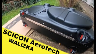 Walizka Scicon Aerotech Evolution X TSA Bike Travel Case Black do transportu roweru transportowa [upl. by Enamrej]