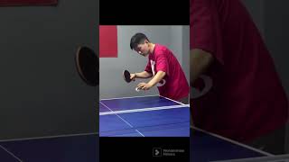 table tennis Snake Serve Sidespinbackspin [upl. by Athena]