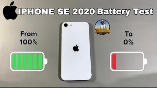 iPhone SE 2020 battery test in 2024 PUBG MOBILE BGMI KR [upl. by Uamak]