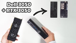 Dell 3050 Micro  RTX 3050 LP 6G via M2 slot will it work [upl. by Eneleh370]