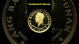 Ferdinand E Marcos Gold Coin 1000 Piso coin philippinecoins [upl. by Agee]