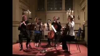 Bach Art of Fugue played by William Bennett flute and London Octave [upl. by Ailegnave]