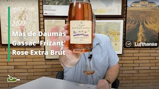 Wine Review Mas de Daumas Gassac Frizant Rose Extra Brut 2022 [upl. by Nola467]