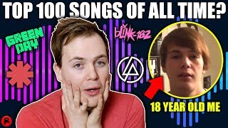 Reacting to My Top 100 Favorite Songs When I Was 18 [upl. by Deacon]