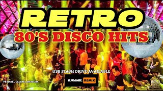 RETRO DISCO 80S HITS  DJRANEL REMIX  USB FLASH DRIVE AVAILABLE [upl. by Surdna]