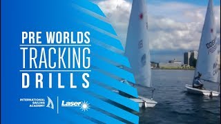 Laser Sailing  Pre Worlds Tacking Drill  International Sailing Academy [upl. by Heng]