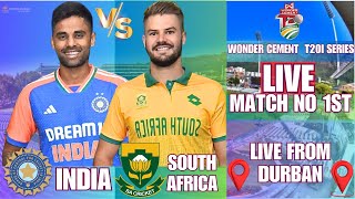 LIVE WONEDER CEMENT T20I SERIES 24  LIVE 1ST T20I INDIA VS SOUTH AFRICA INDVSSA4T20ISERIES [upl. by Bilat283]