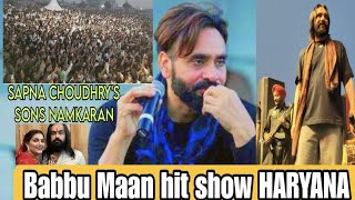 BABBU MAAN hit show canada eaurop London Amerika Punjab haryana ustaj punjabisong [upl. by Eednahs]