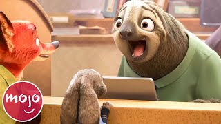 Top 10 Funniest Animated Movie Moments [upl. by Oinimreh]