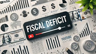 Understanding Fiscal Deficit FiscalDeficit EconomicImpact [upl. by Cati]