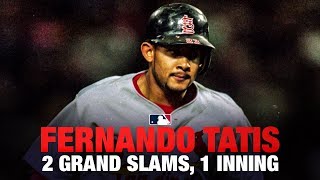 Tatis hits two grand slams in one inning vs Dodgers [upl. by Araeit]