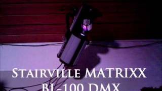 STAIRVILLE MATRIXX BL100 LED DMX effect light  DEMO [upl. by Rolland5]