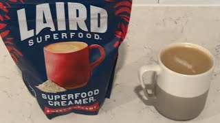 Laird Superfood coffee creamer [upl. by Neelhtac]