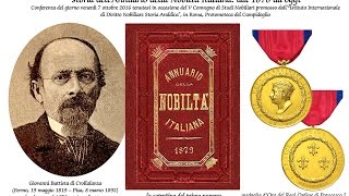 Storia dellAnnuario della Nobiltà italiana dal 1878 ad oggi [upl. by Karilynn667]