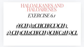 name the following halide according to the IUPAC system and classify them as alkyl alkylbenzyl [upl. by Dauf]