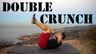 Double Crunch Ab Exercise [upl. by Ellerrehs258]