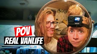 POV Vanlife Realities  Mornings with us  Daily Vlog [upl. by Otiv]