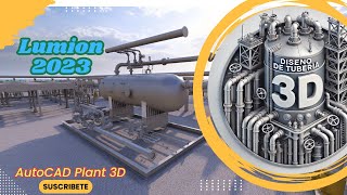 Render Con Lumion En AutoCAD Plant 3D [upl. by Anirad339]