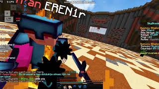 Provanas Skyblock EREN1r Vs XSanti [upl. by Atinrahs513]