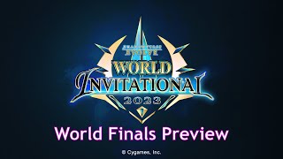 Shadowverse Evolve World Invitational 2023 Finals Preview [upl. by Marc]