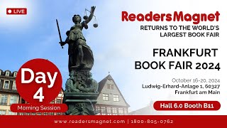 Day 4 ReadersMagnet LIVE at Frankfurt Book Fair [upl. by Phaih]