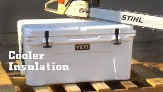 YETI Cooler Insulation  What Makes YETI Coolers Better [upl. by Inalej]