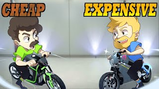 GTA 5 Cheap VS Expensive Motorcycles [upl. by Henriha]