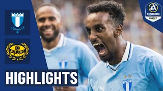 HIGHLIGHTS  Malmö FF 20 Mjällby  Allsvenskan [upl. by Cobbie]