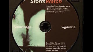 StormWatch Storm Spotter Training 1995 [upl. by Nodarse]