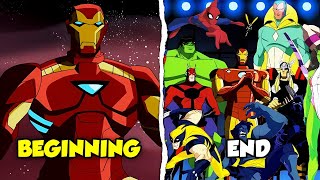 The ENTIRE Story of The Avengers Earths Mightiest Heroes In 74 Minutes [upl. by Otreblig]