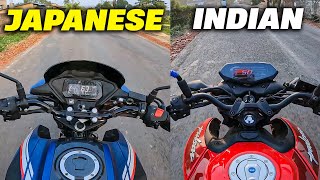 2024 Honda SP 160 vs Bajaj Pulsar N 150 Ride Comparison  Which one is Best [upl. by Nhabois571]