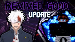 REVIVED GOJO UPDATE SHOWCASE  Anime Spirits [upl. by Fabrianne878]