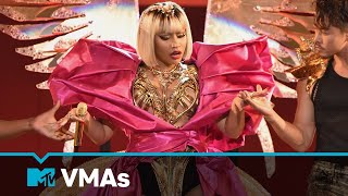 Nicki Minaj Performs “Majesty” “Barbie Dreams” “Ganja Burn” “FeFe”  MTV VMAs  Live Performance [upl. by Bromleigh]