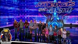 Americas Got Talent 2014 The Willis Clan Full Performance Auditions Week 2 [upl. by Ainivad]