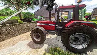 FS25 but CASE IH 1455XL is making Everything  Farming Simulator 25 Mods [upl. by Ianthe]