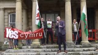 Adam Price  Rali Cymru Rydd  Welsh Independence Rally [upl. by Anih827]