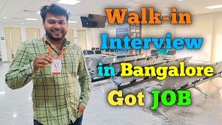 Direct Walkin Interview in Bangalore  Instant Job in Bangalore [upl. by Ayar133]