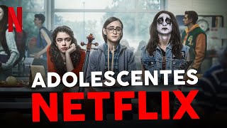 5 MELHORES FILMES ADOLESCENTES NA NETFLIX [upl. by Lilli896]