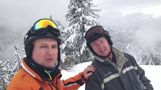 How to ski Bansko 2  black piste 16 at Chalin Valog [upl. by Av464]