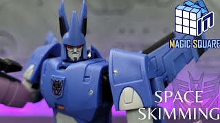 Cyclonus Magic Square Legends Class MSB06 Space Skimming Unboxing and Review [upl. by Initsed347]