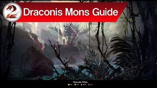 Guild Wars 2 Draconis Mons Map Guide  Primordial Orchids Zinn Stashes Rewards Events  More [upl. by Rochus]