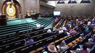 Purim Service and Megillah Reading  Temple Emeth [upl. by Kassel136]