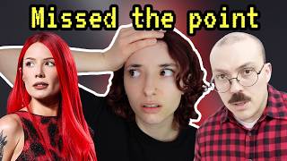 Theneedledrops Halsey Review Missed The Point BADLY [upl. by Adnah]